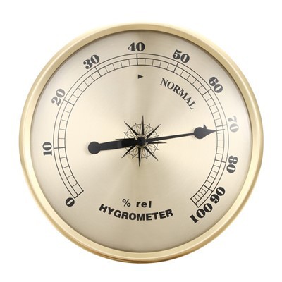 Higrometer Bayi Logam 130MM